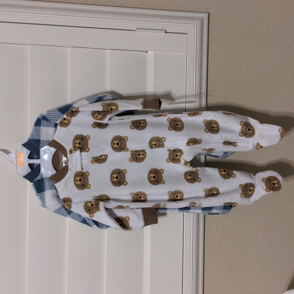 *NWT* Hudson Baby 2 pack fleece sleepers